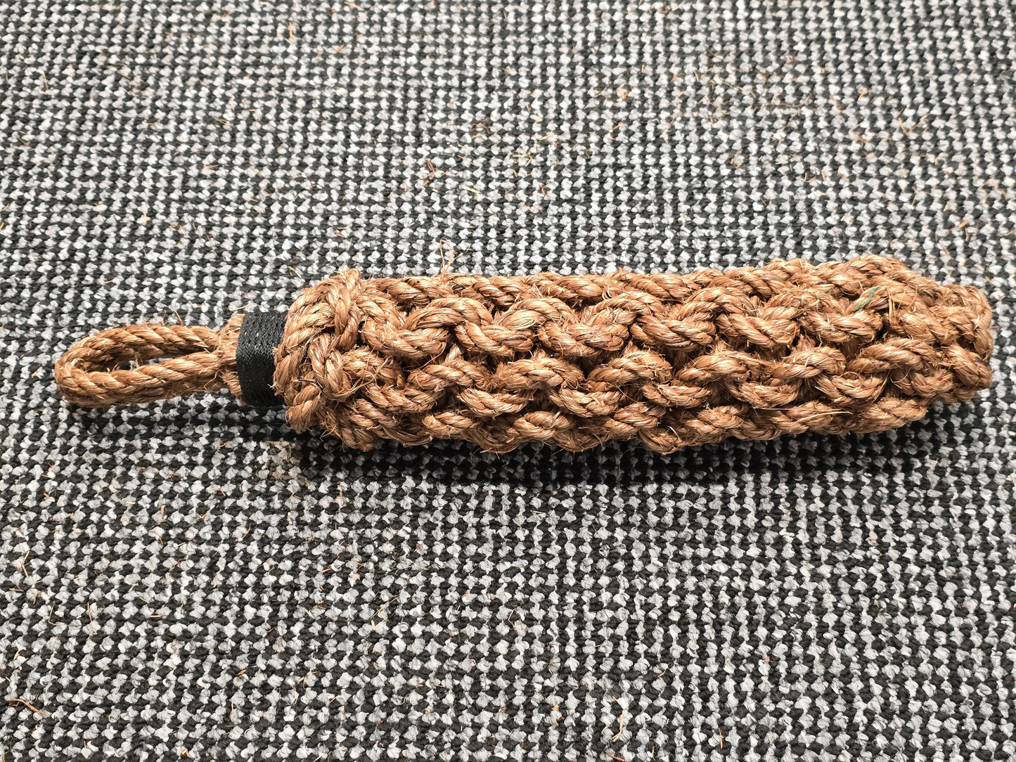 Narrowboat Side Fender - Natural Manila Rope 17" long
