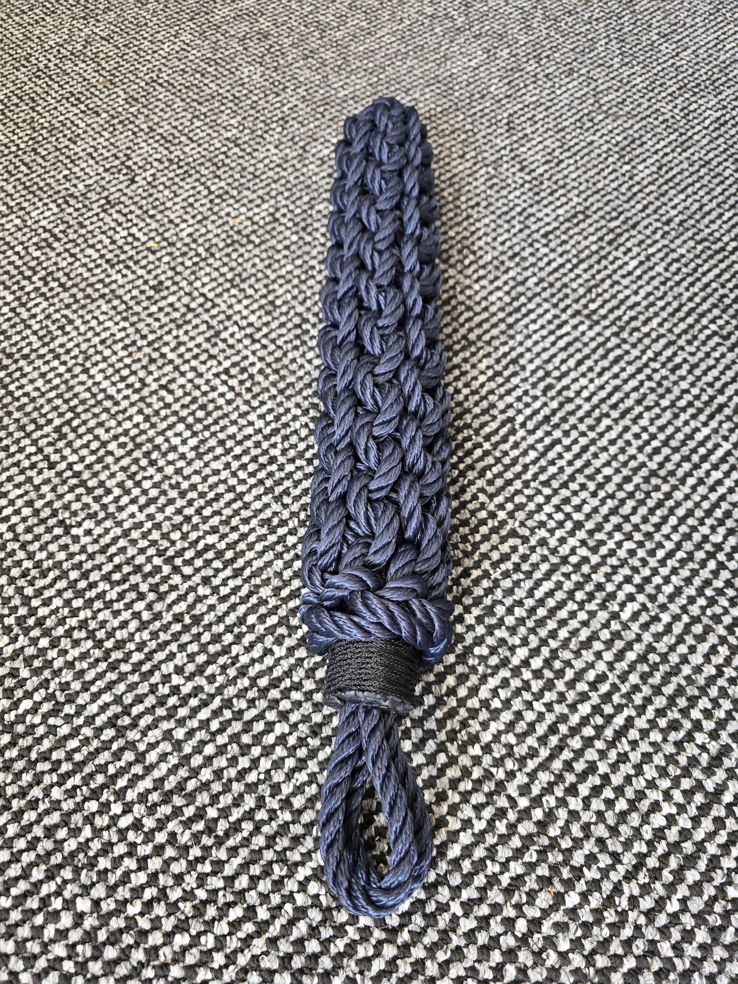 Narrowboat Side Fender - Navy Blue - 22" long