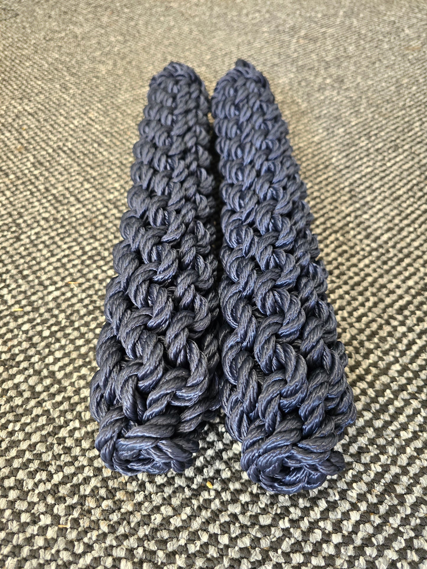 Narrowboat Side Fender - Navy Blue - 22" long - Twin Pack