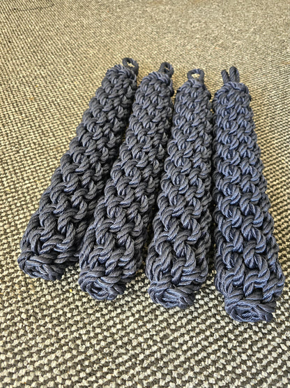 Narrowboat Side Fender - Navy Blue - 22" long - Four Pack