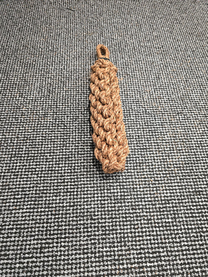 Narrowboat Side Fender - Natural Manila Rope 17" long