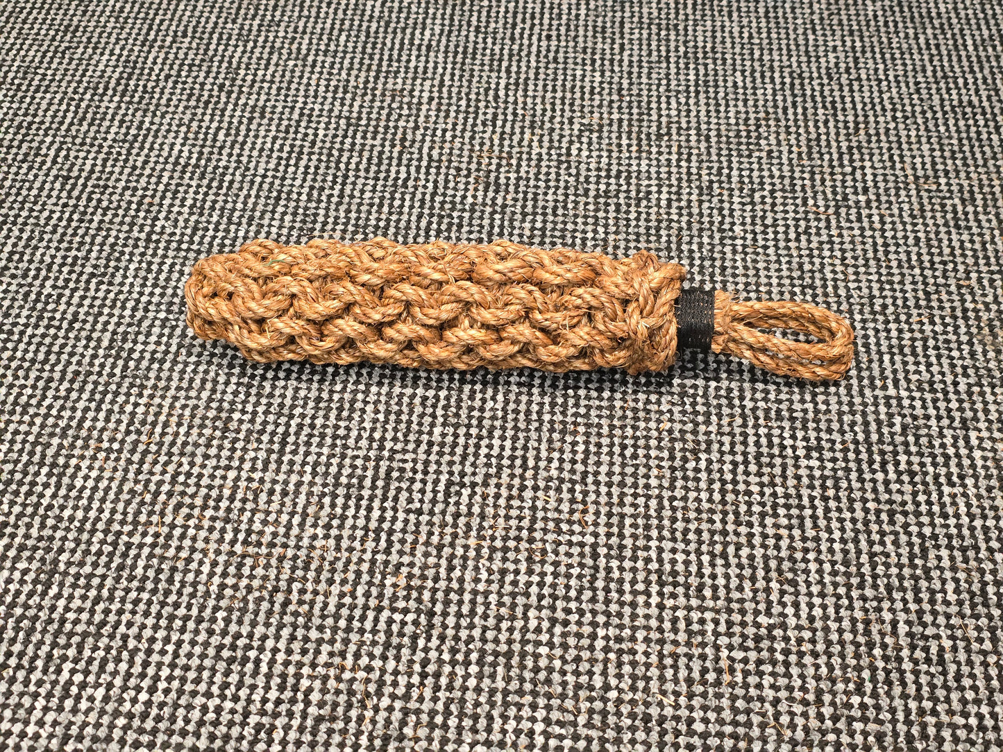 Narrowboat Side Fender - Natural Manila Rope 17" long