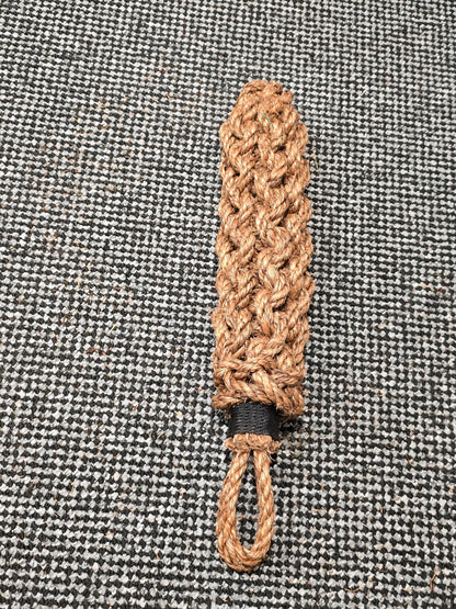 Narrowboat Side Fender - Natural Manila Rope 17" long